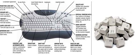 Image result for Types of Keys of Keyboard