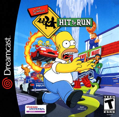 Image result for Simpsons Hit and Run Running People Over