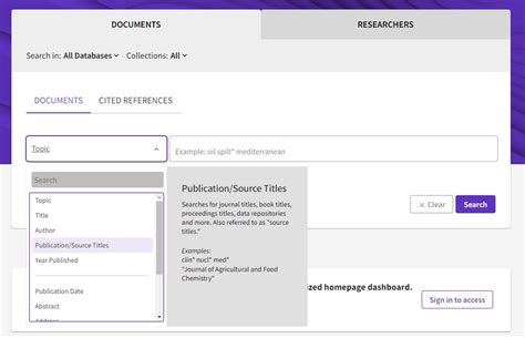Image result for Web of Science Advanced Search
