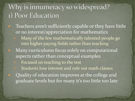 Image result for Real Life Innumeracy Example