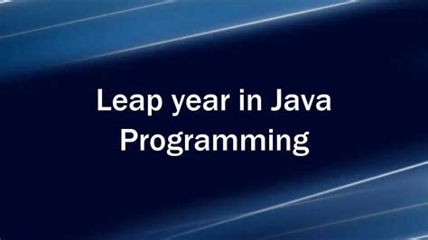 Image result for Leap Year Java Code