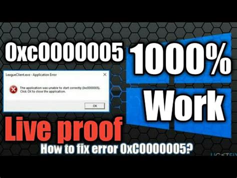 Image result for How to Fix Error 0Xc0000005