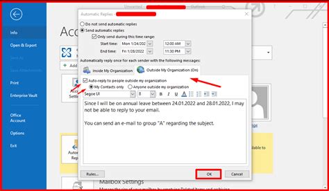 Image result for How to Set Up Auto Reply Email Outlook