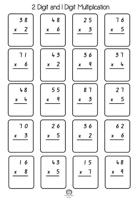 Double by Single Digit Multiplication に対する画像結果