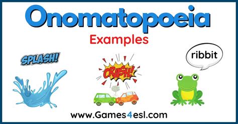 Image result for Onomatopoeia Examples