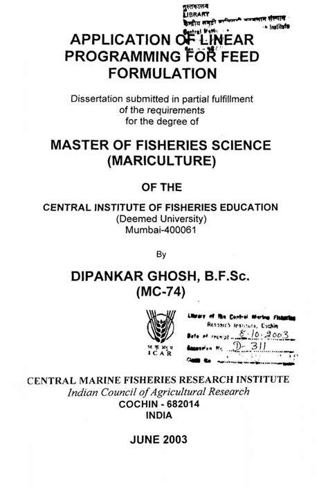 Linear Programming Application and Model Formulation に対する画像結果