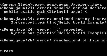 Image result for Error in Java