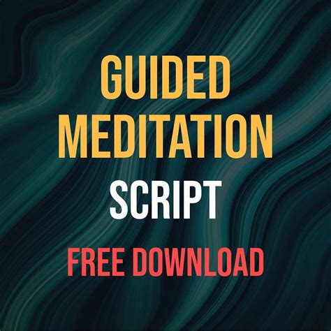 Image result for Guided Mindfulness Meditation Script PDF