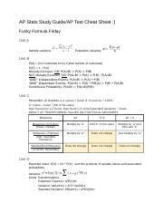 Image result for AP Stats Exam Study Guide