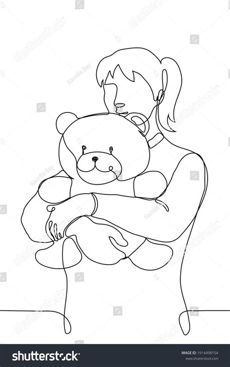 Image result for Continuous Line Drawing Cuddles