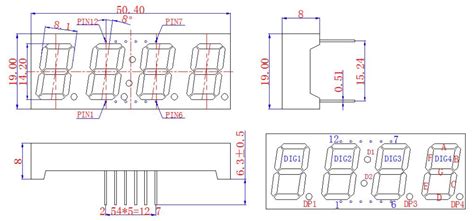 5 Digit 14 Segment LED Display に対する画像結果