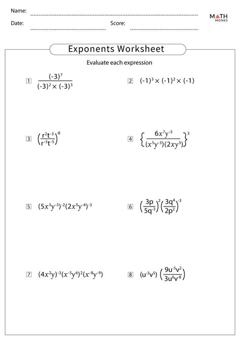 Image result for Exponents Questions