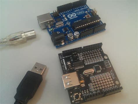 Toradh íomhá ar Arduino USB Shield