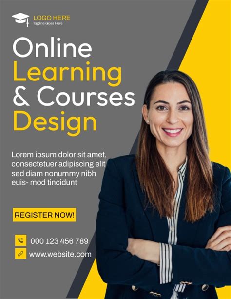 Course Advert Design Template に対する画像結果