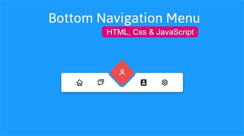 Image result for CSS Bottom Menu