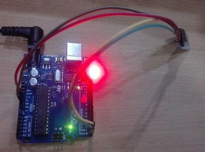 Toradh íomhá ar Arduino Blue FOB