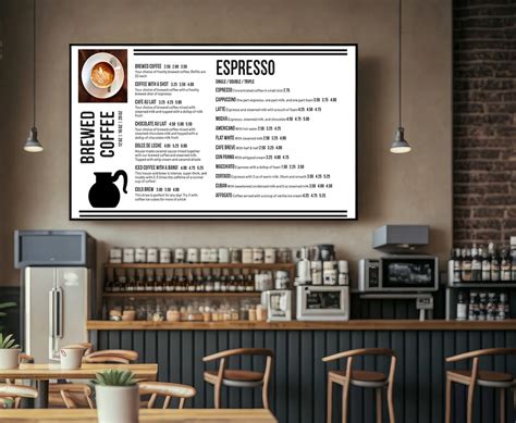 Image result for Menu Display Design Ideas