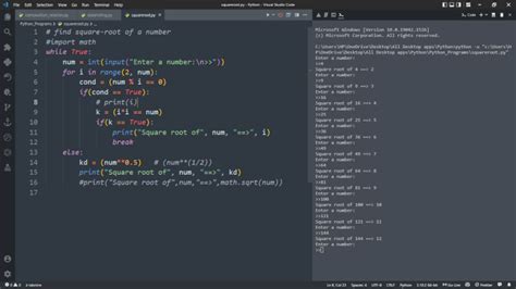 Image result for How to Apply Square in Python