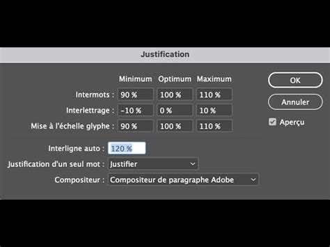 Image result for Justification InDesign