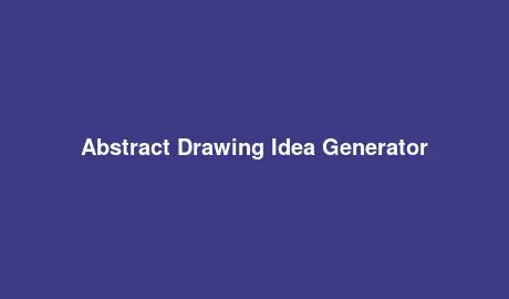 Image result for drawing idea generator objects