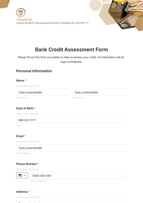 Image result for Credit Investigation Form Sample