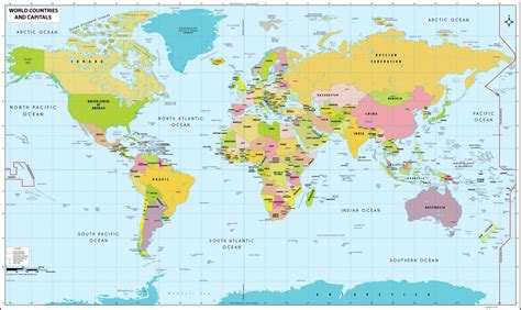 Image result for World Map with Countries High Resolution