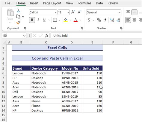 Résultat d’images pour How to Use Copy/Paste in Excel