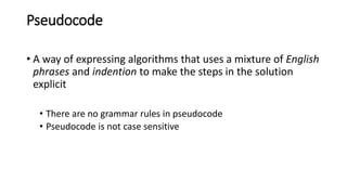 Algorithm vs Pseudocode in Computer Application に対する画像結果