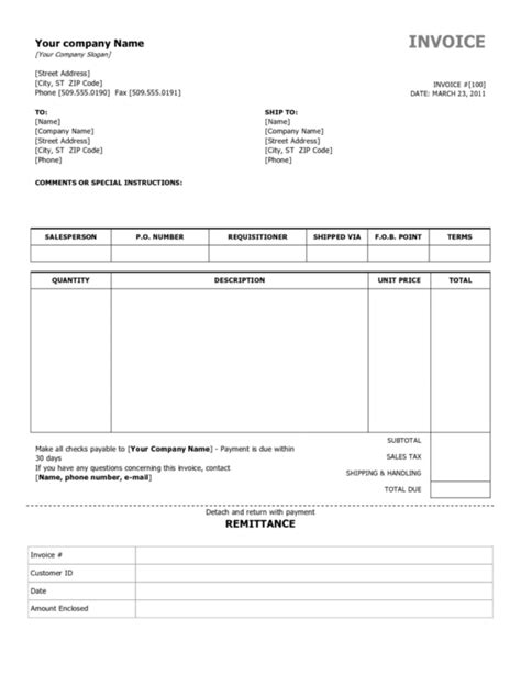 Sample Invoice Spreadsheet with Examples Of Invoice Templates And ...