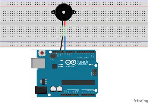 Toradh íomhá ar Arduino Buzzer Bute Button