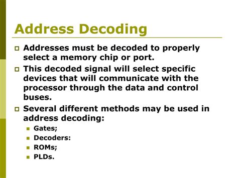 Address Decoding Control Word Example に対する画像結果