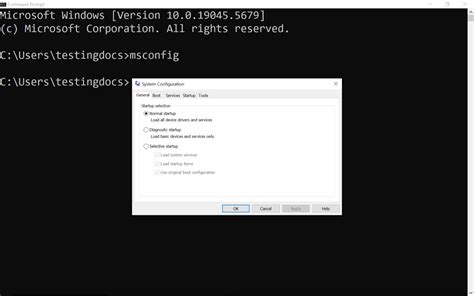 Image result for Msconfig Command-Prompt