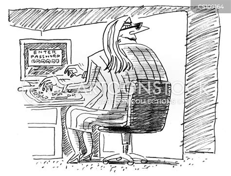 Image result for Computer Password Cartoon