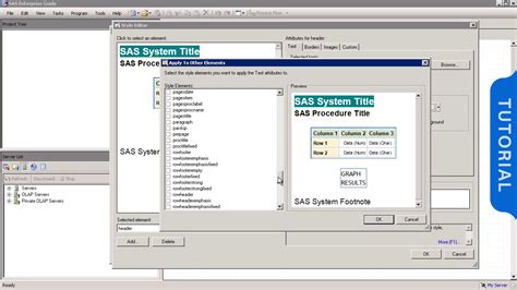 SAS HTML Output に対する画像結果