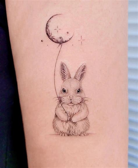Toradh íomhá ar Alien Bunny Tattoo