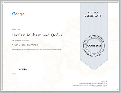 Image result for Google Certified Python Certificate