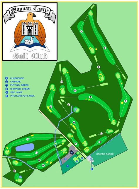 Guthrie Castle Golf Course Layout に対する画像結果
