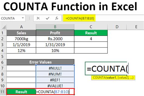 Image result for Counta Formula Excel