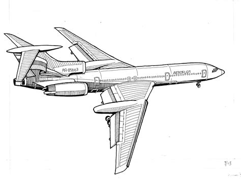 Toradh íomhá ar How to Draw a Commercial Airplane