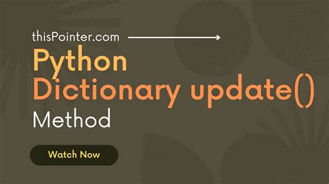 Image result for Update Dictionary in Python
