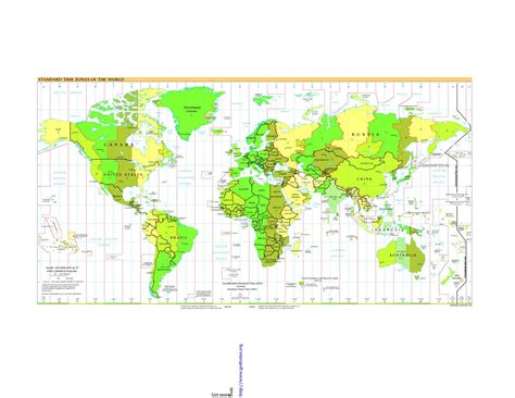 Afbeeldingsresultaten voor World Time Zone Conversion Chart