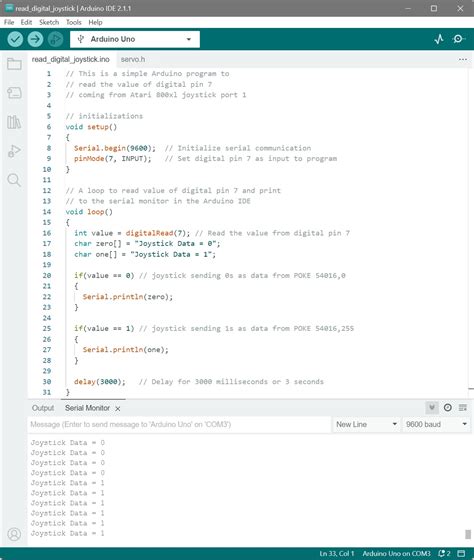 Image result for Read Serial Arduino Joystick