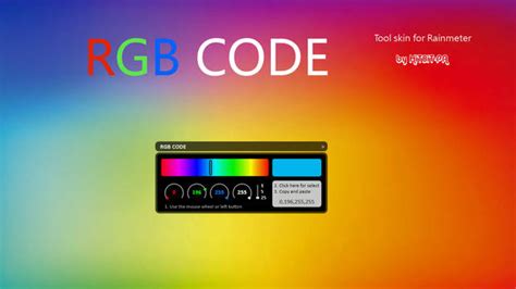 Image result for RGB Code Example