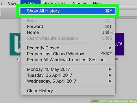Image result for Browsing History View