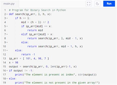 Image result for Python Binary Search Easy