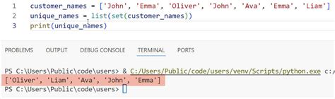 Unique Values for Key Words in Python に対する画像結果