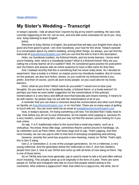 Sample Transcript for Wedding Officator に対する画像結果