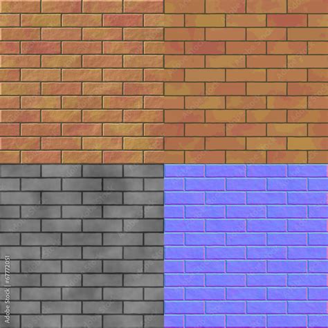 Image result for Brick Wall Normal Map