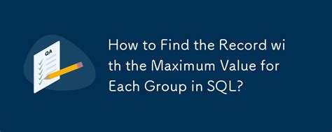 Max Symbol in SQL के लिए छवि परिणाम