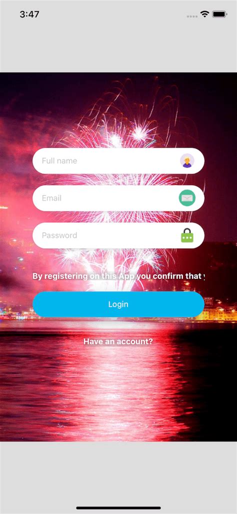 Image result for Sample React Native Form